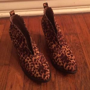 Coconuts Leopard Booties